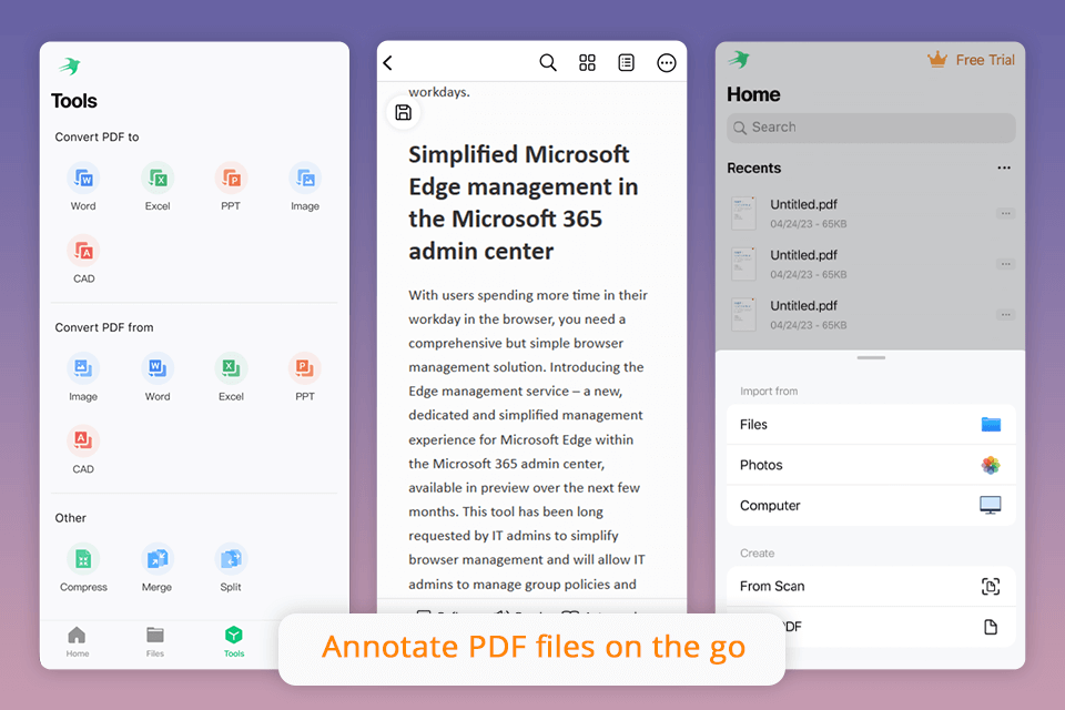 awzware swifdoo pdf app