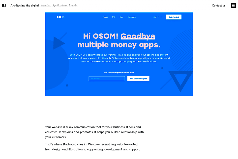 bachoodesign jordancrown webdesign agencies interface