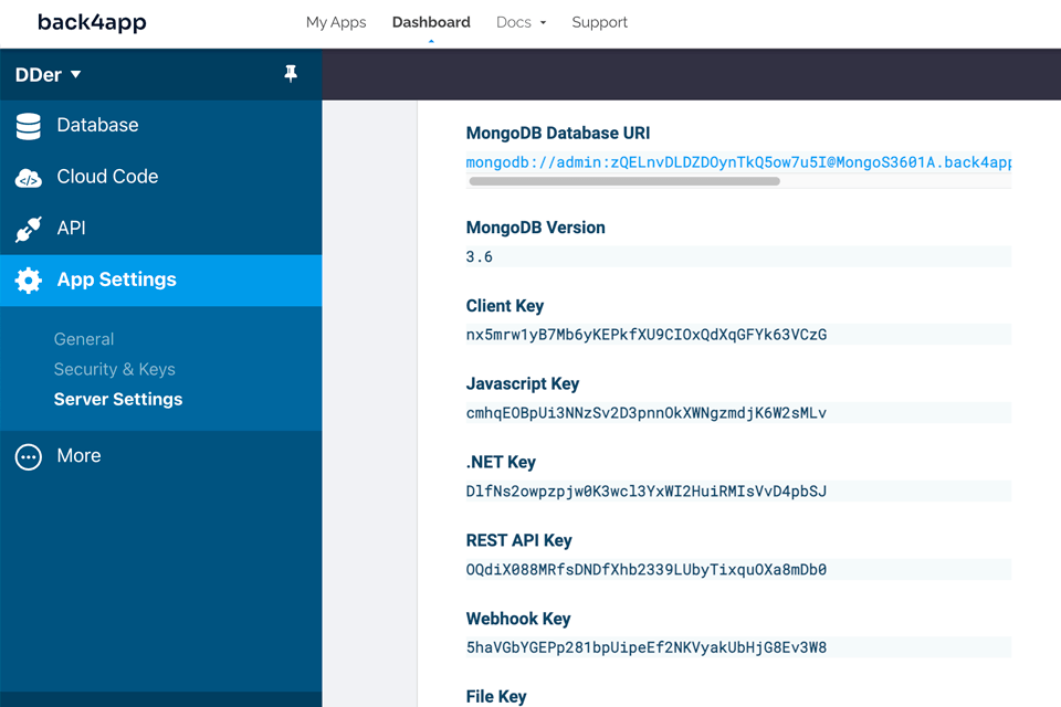 back4app real-time database