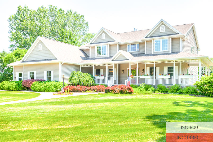 iso for real estate photography