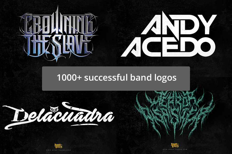 band logos portfolio