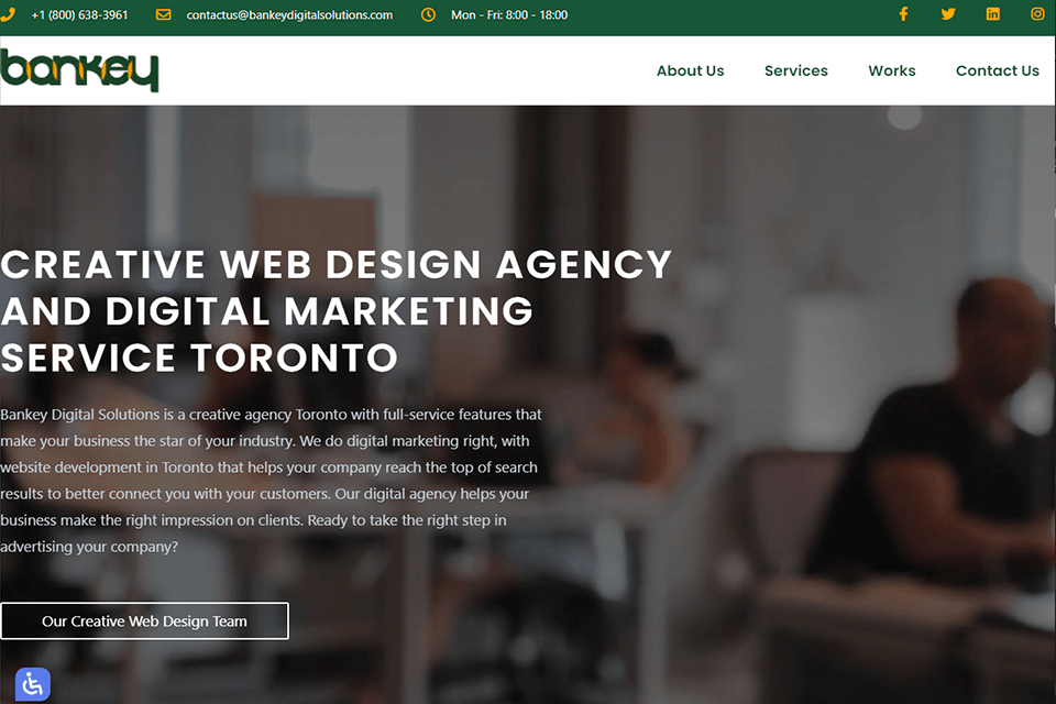 bankey digital solutions interface