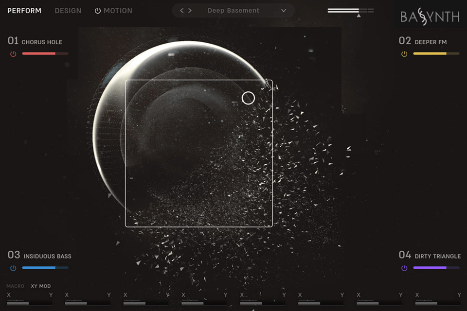 bassynth film scoring software interface