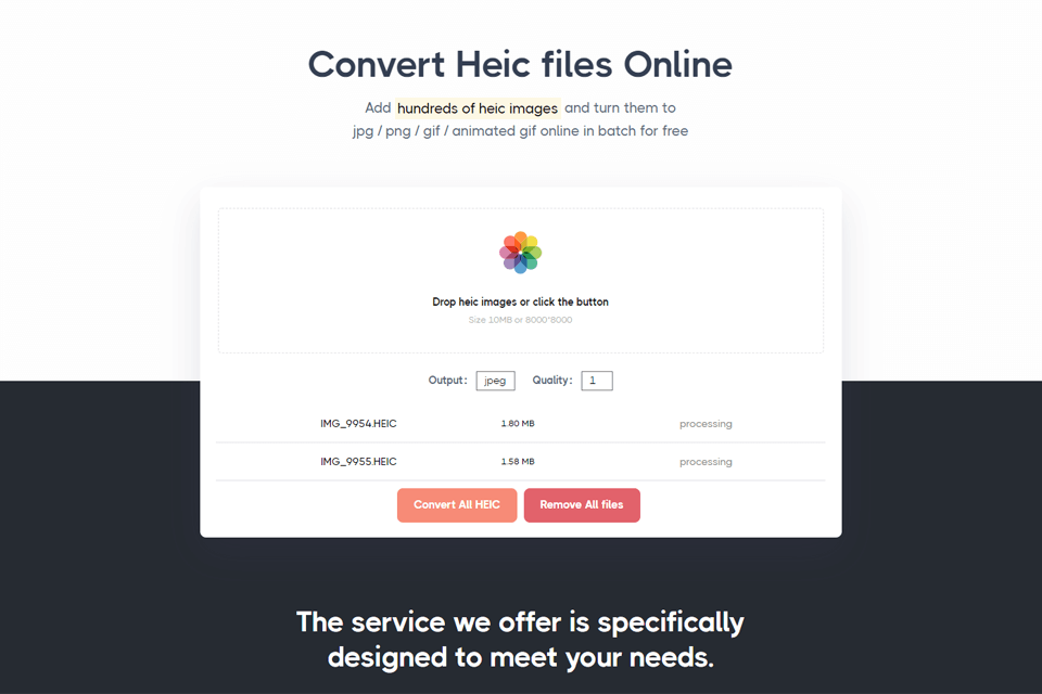 batch processing heicfile review