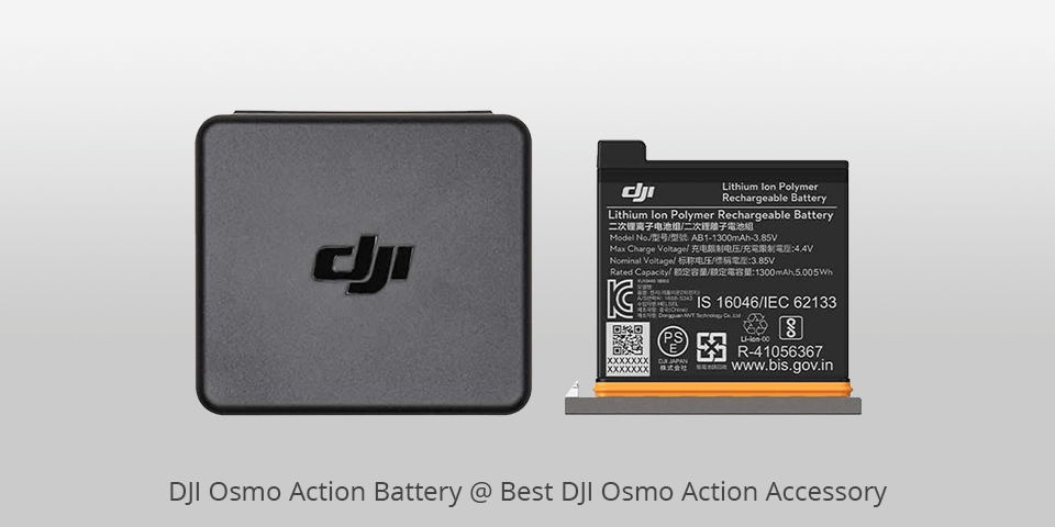 dji osmo action battery accessory