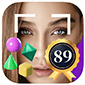 beauty scanner face shape detector logo
