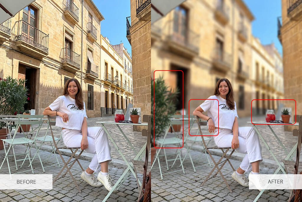 before and after editing in chatgpt photoshop