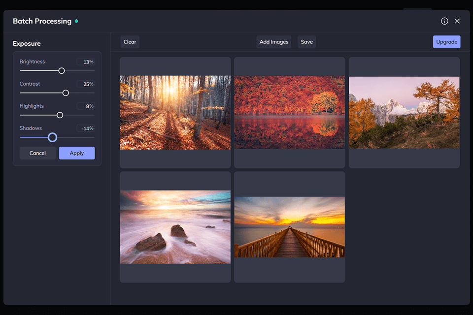 befunky batch photo editor interface