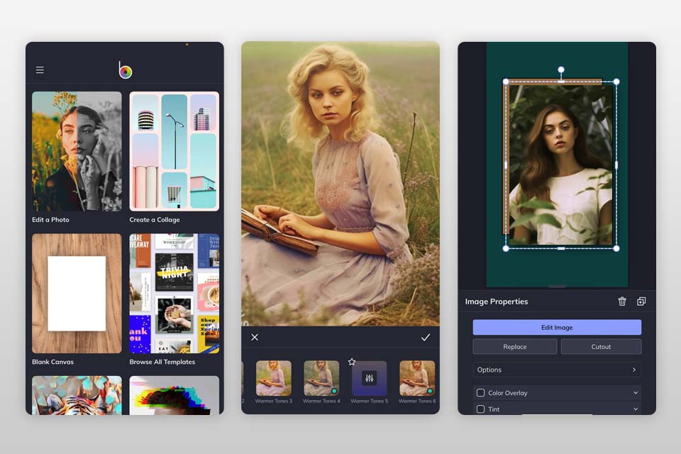 befunky photo editing app for android