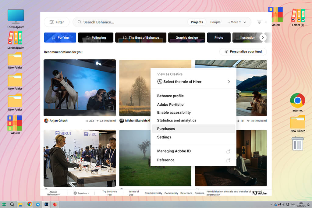 behance carbonmade alternative