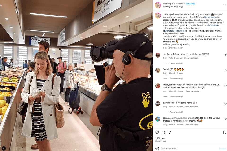 behind the scenes image posting idea