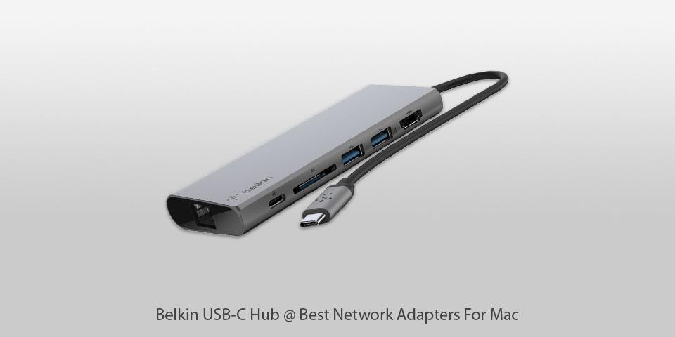 belkin usb-c hub network adapter for mac