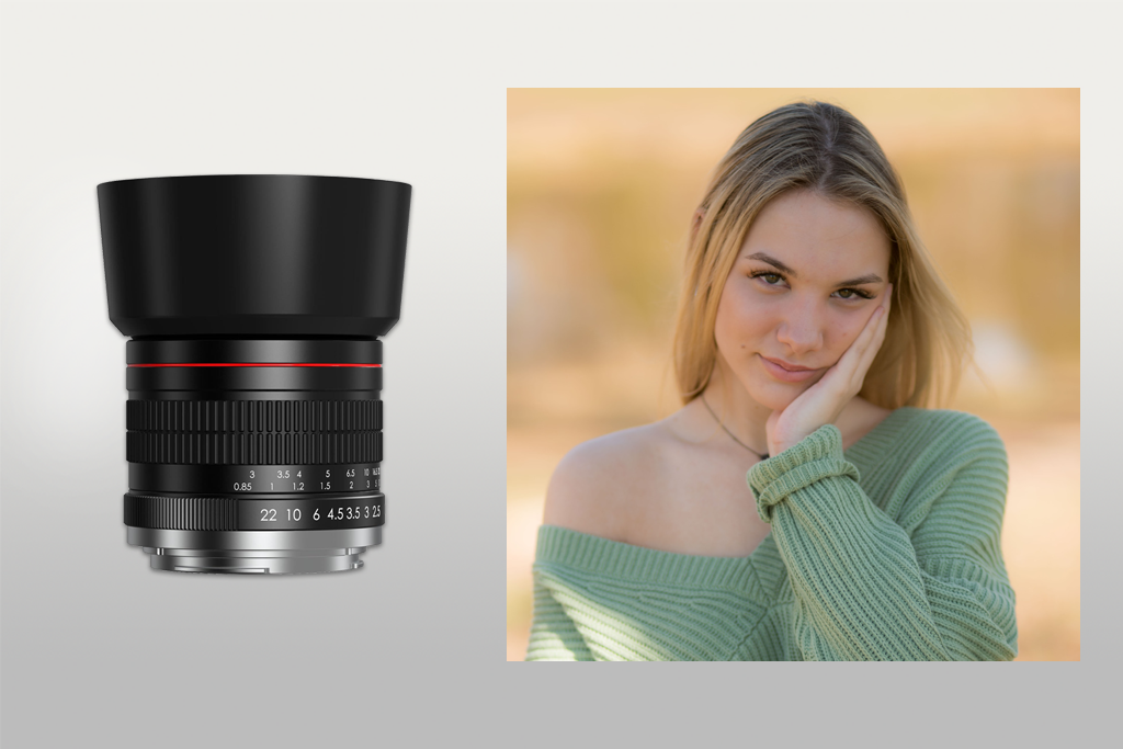 benoison 85mm portrait lens for d3500