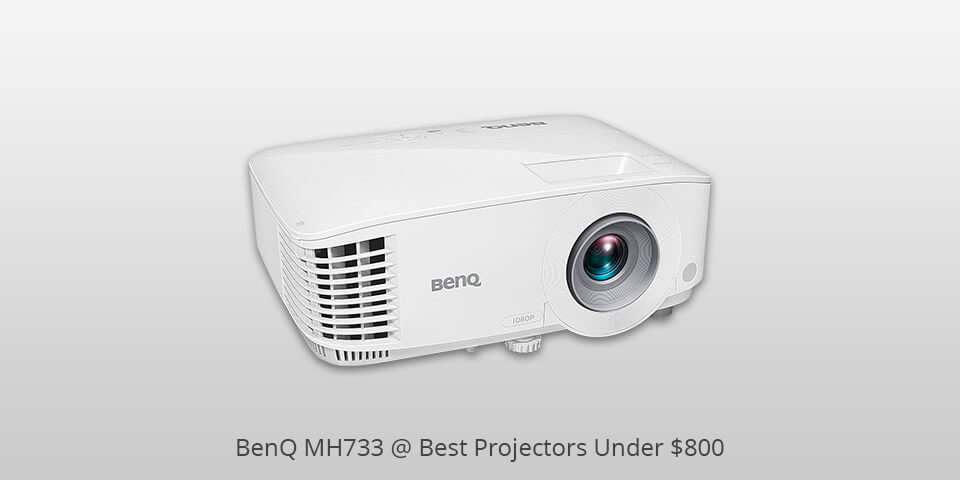benq mh733 projectors under 800