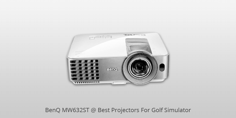 benq mw632st projector for golf simulator