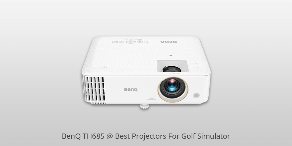 benq th685 projector for golf simulator