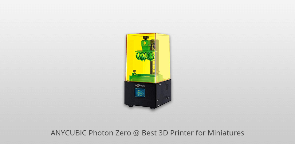3d printer for miniatures anycubic photon zero