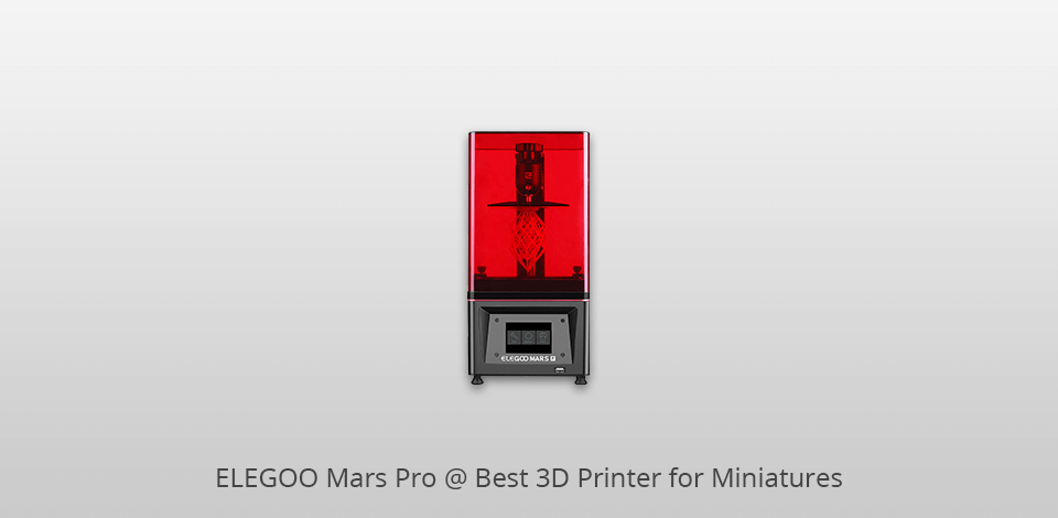 3d printer for miniatures elegoo mars pro
