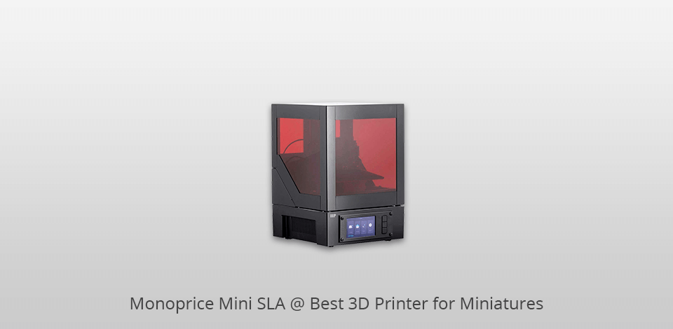3d printer for miniatures monoprice mini sla