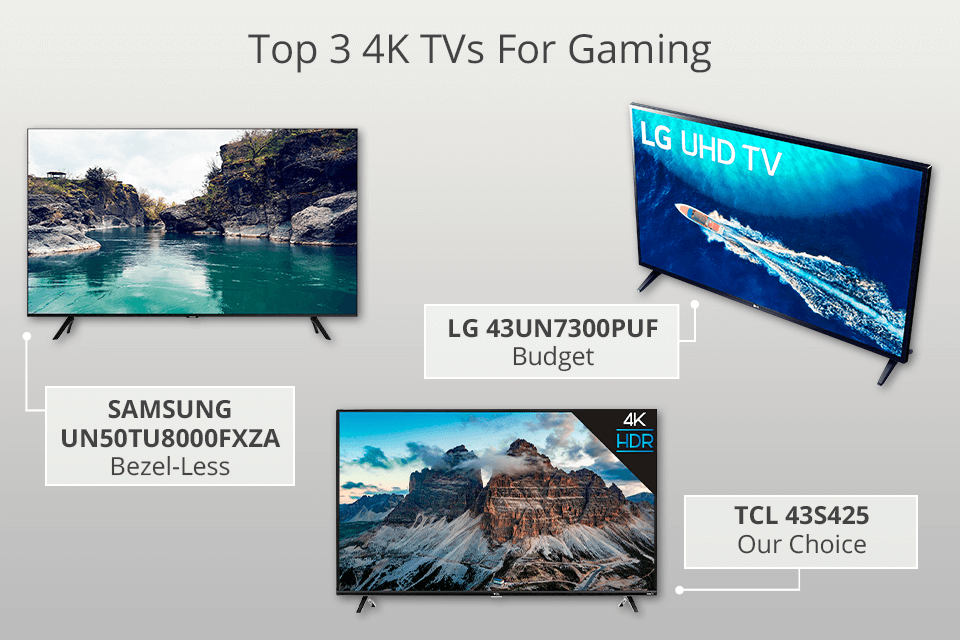 5 Best 4K TVs For Gaming in 2024