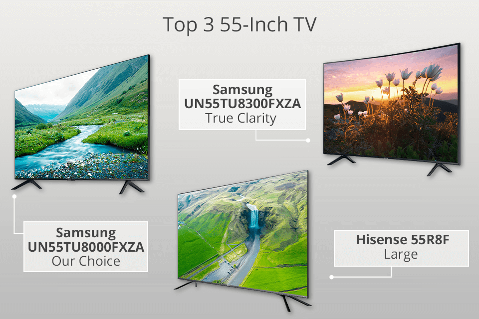 5 Best 55 Inch TVs in 2024 Based on Real Tests