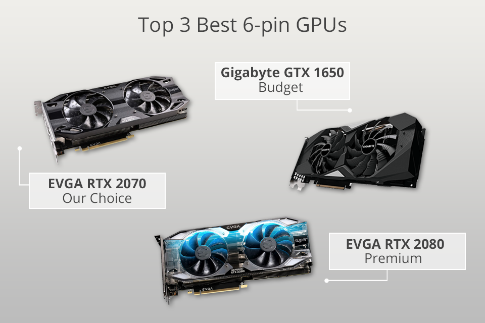 5 Best 6pin GPUs for Your Home Office in 2024