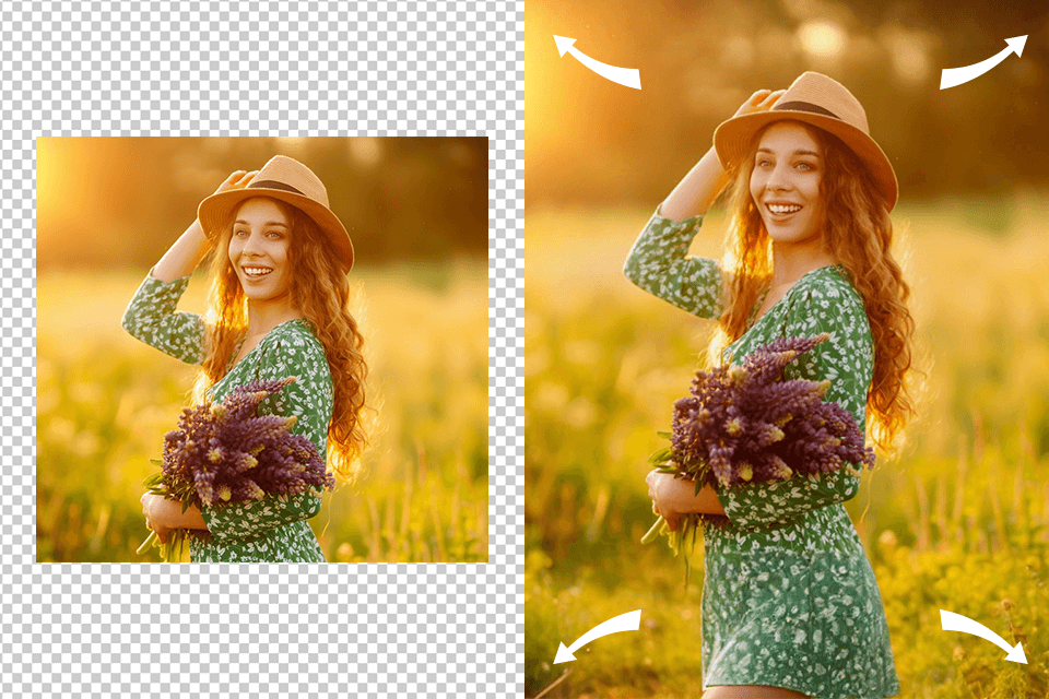 ai image frame extender