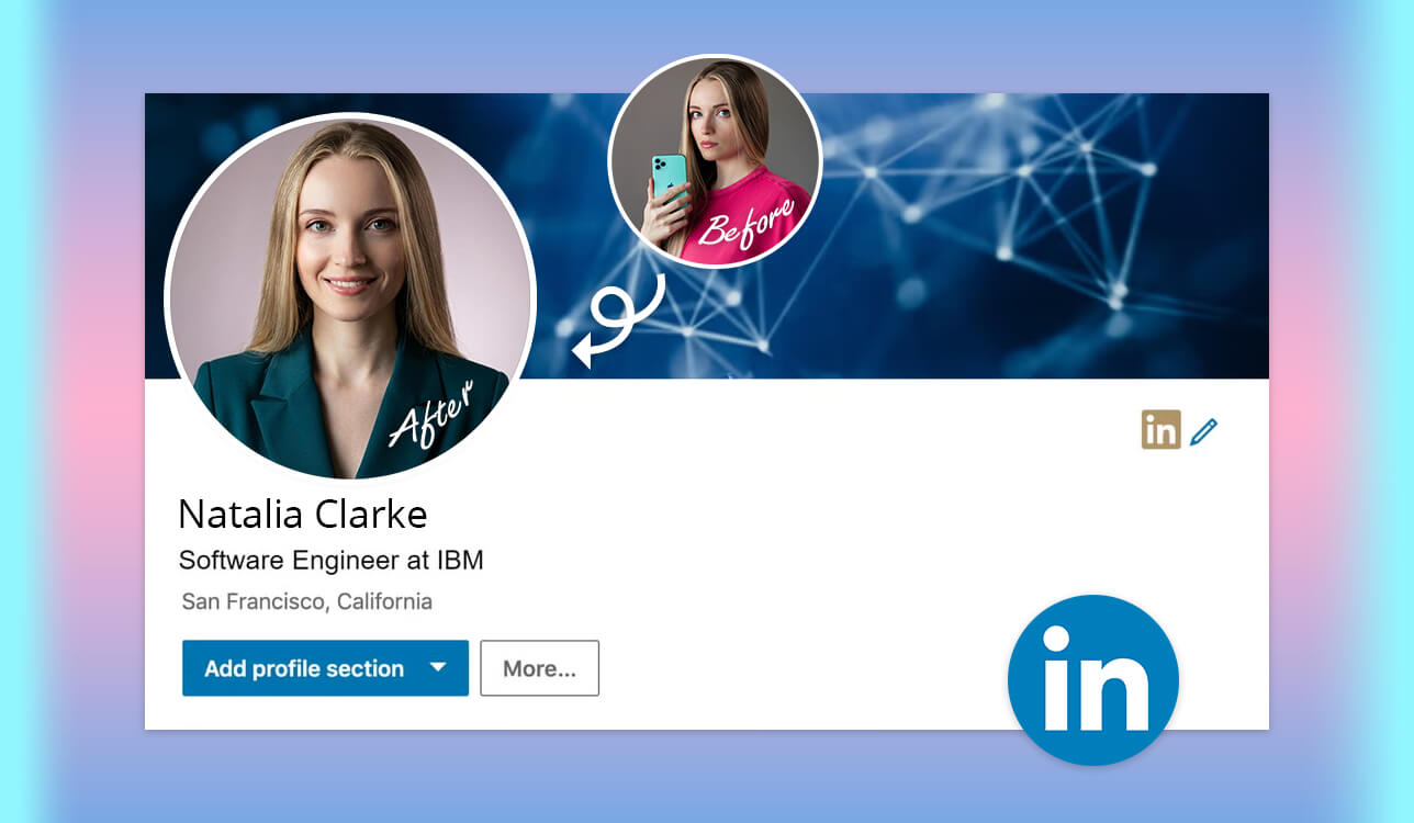 best ai linkedin profile picture generator cover