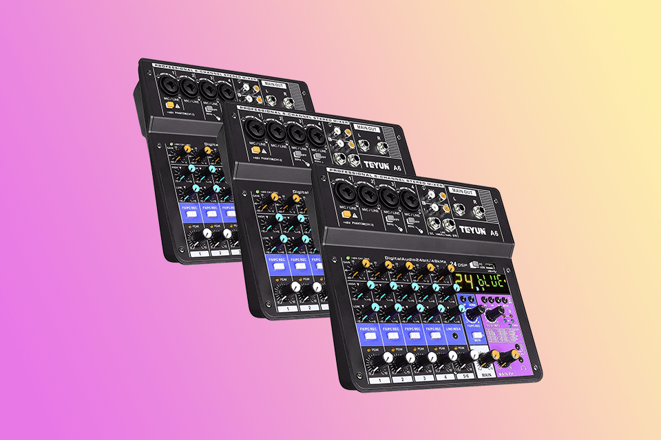 how to choose the best audio mixer under 150