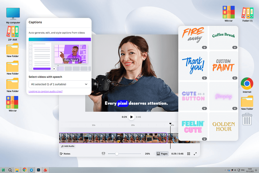 best auto caption app