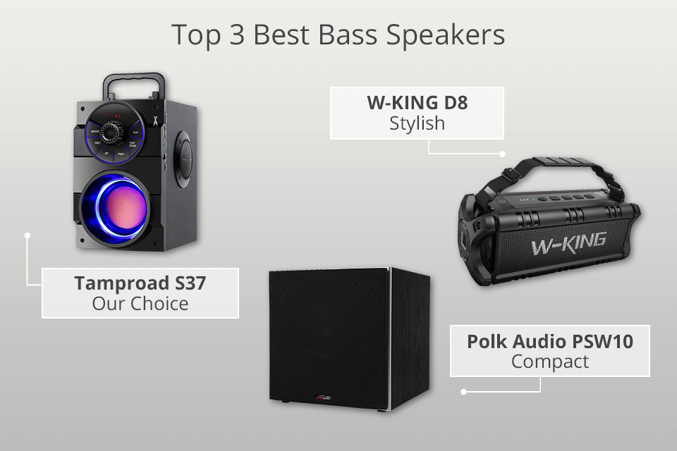 5 Best Bass Speakers in 2024: Current Prices & Models