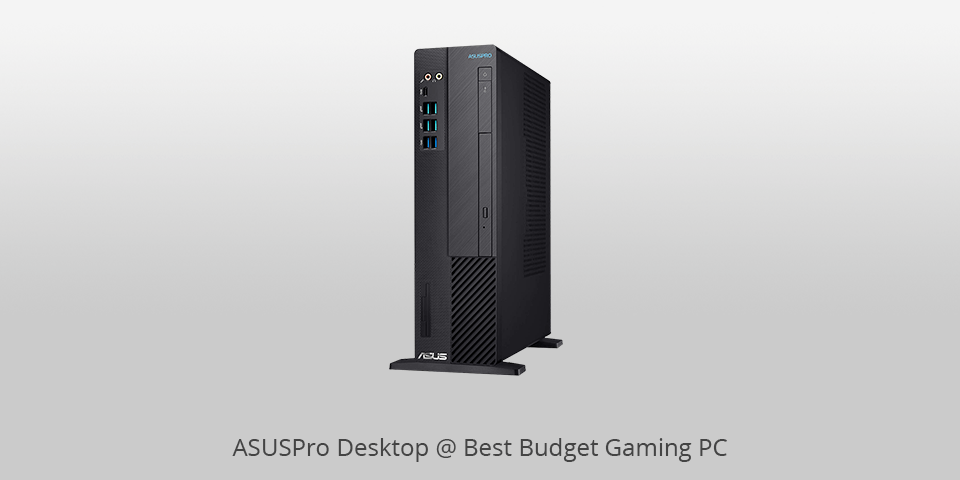 budget gaming pc asuspro desktop