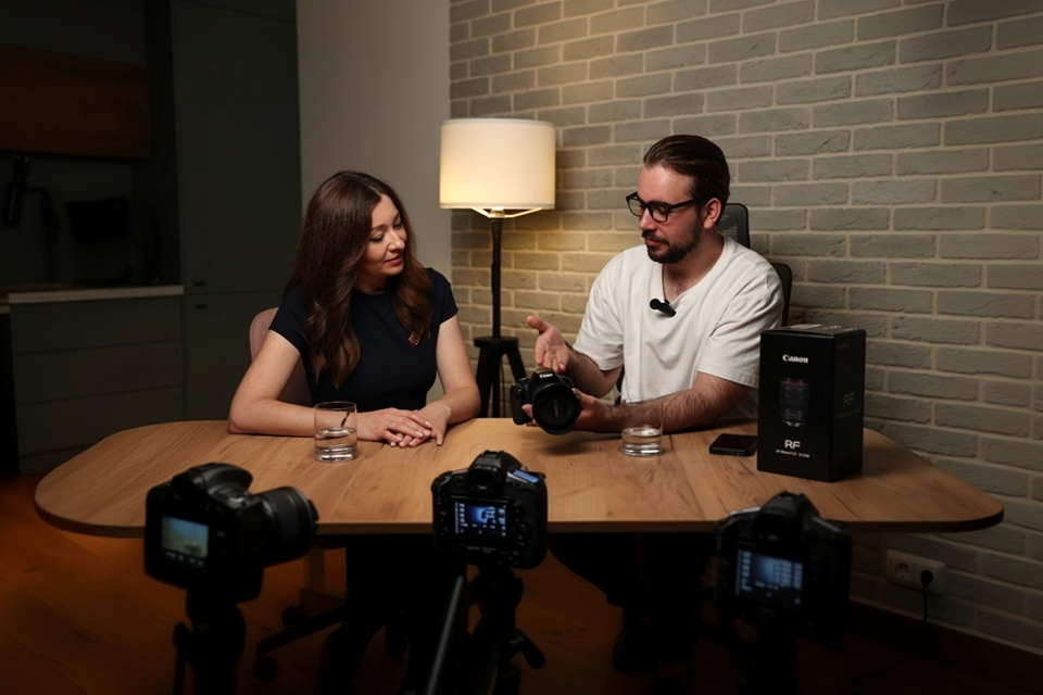 best cameras for podcasting testing