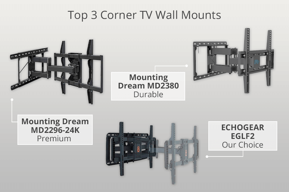 Best Corner Tv Wall Mount Top 3 
