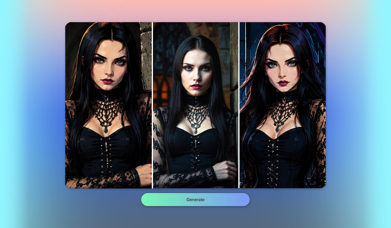 best free online goth ai generators