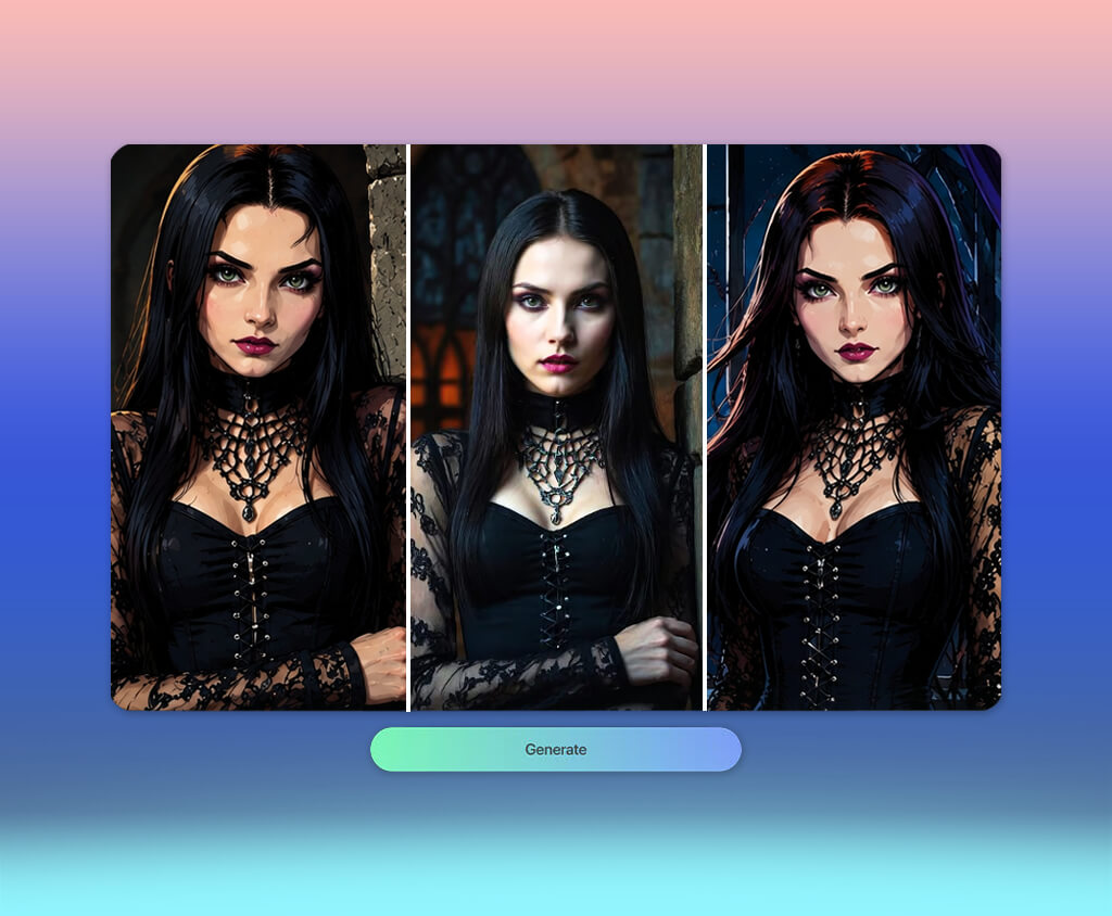 best free online goth ai generators