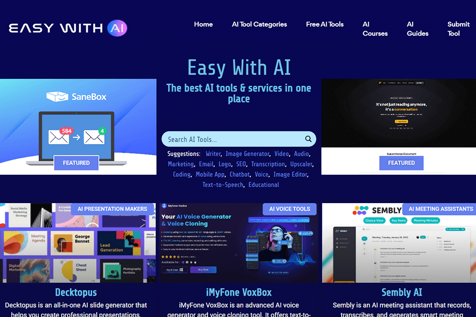 easy with ai generative ai tool