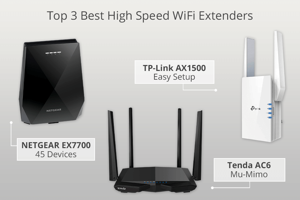 4 Best High Speed WiFi Extenders in 2024
