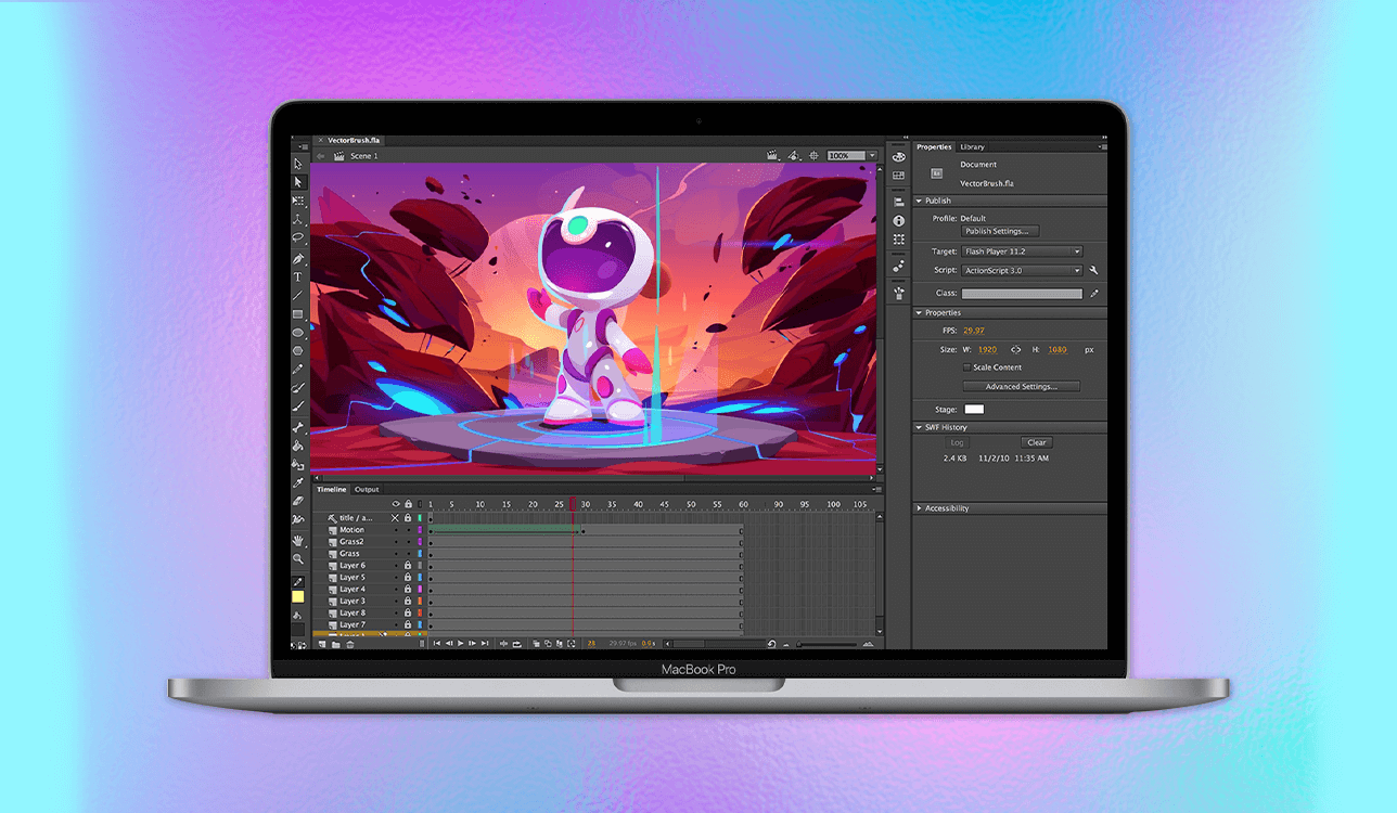 best html5 animation software cover