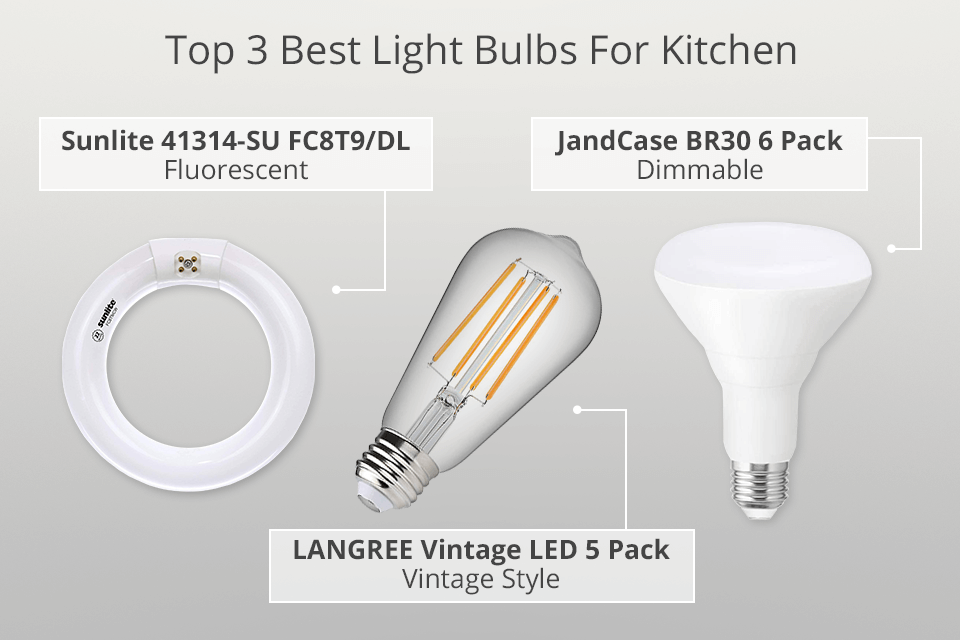 7 Best Light Bulbs For Kitchen in