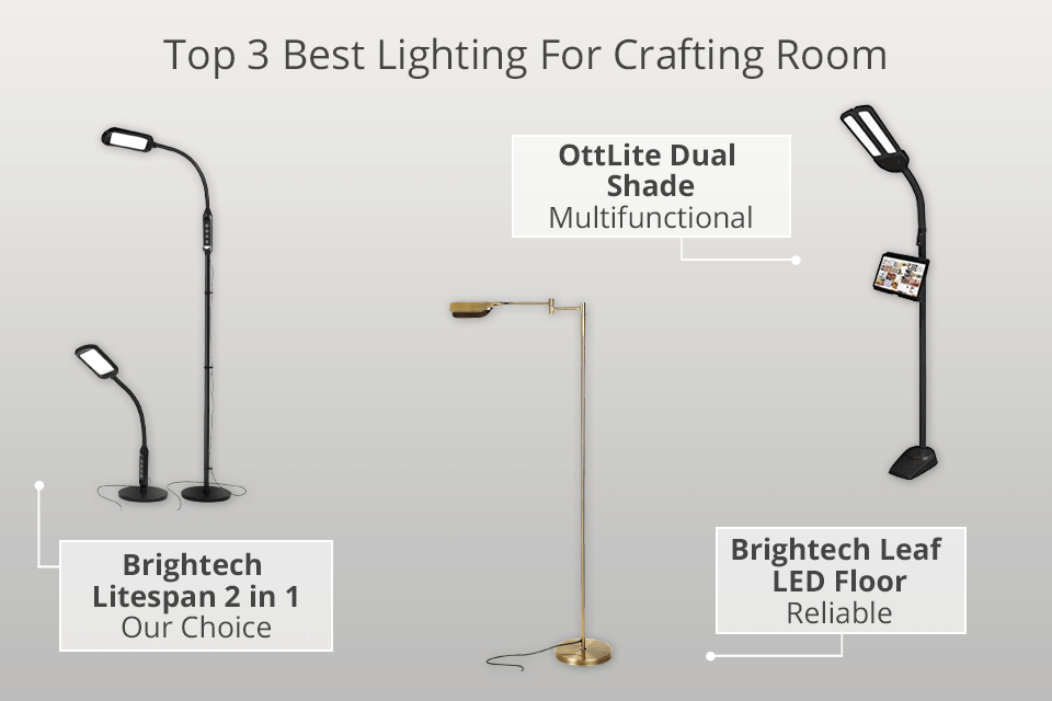 7 Best Lighting For Crafting Room In 2022, Best Ottlite Floor Lamp