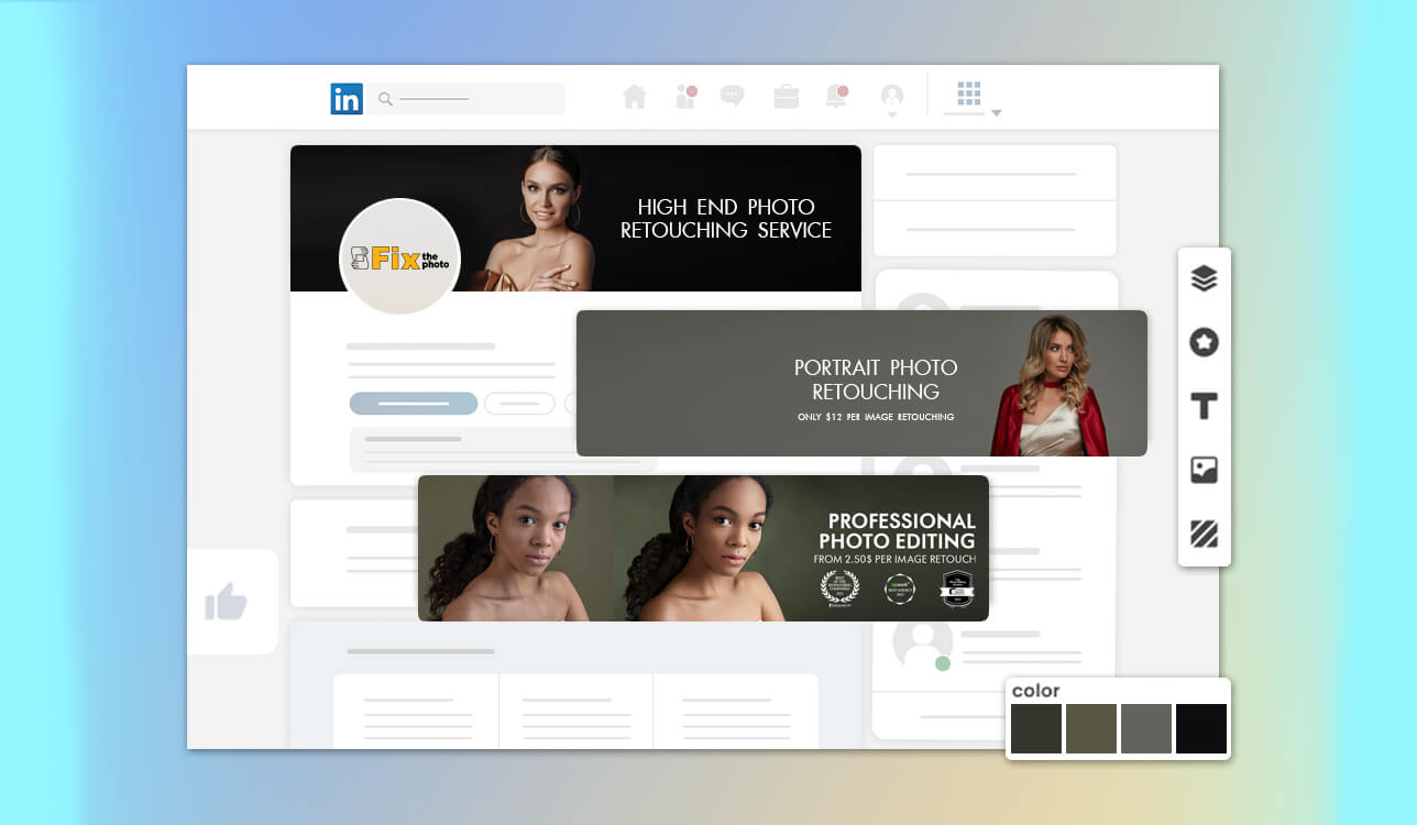 best linkedin banner maker