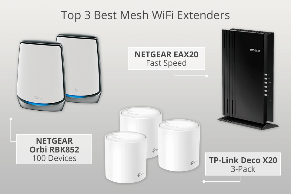 4 Best Mesh WiFi Extenders in 2024