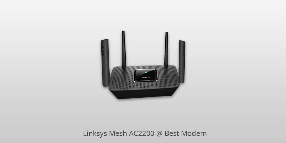 best modem linksys mesh ac2200