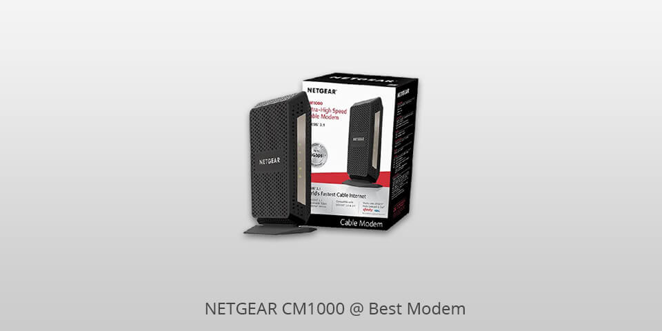best modem netgear cm1000
