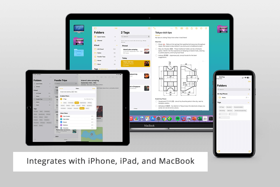 best note taking app for college apple notes