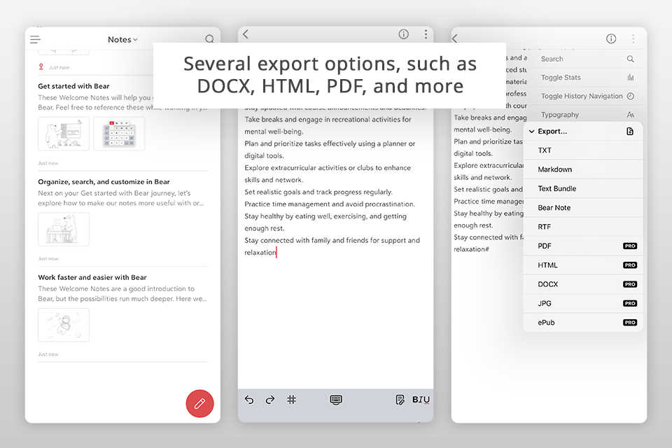best note taking app for college bear