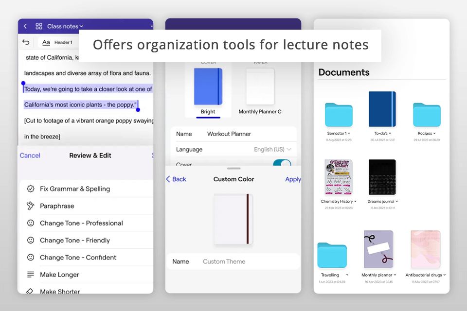 best note taking app for college goodnotes