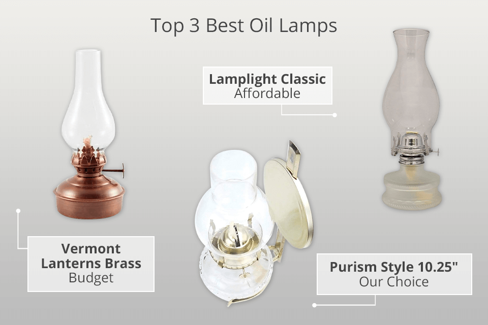  Vermont Lanterns Brass Mini Small Oil Lamp 6.5