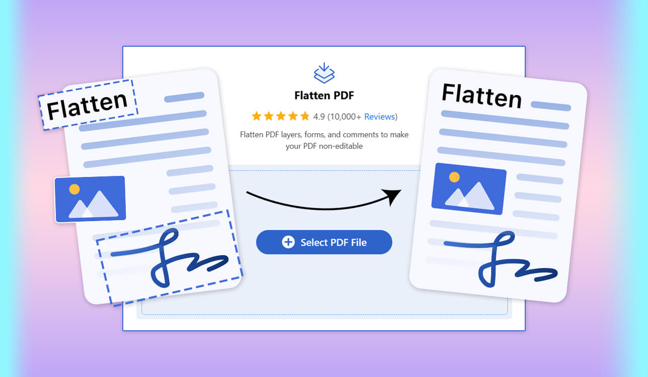 best pdf flattening tool cover